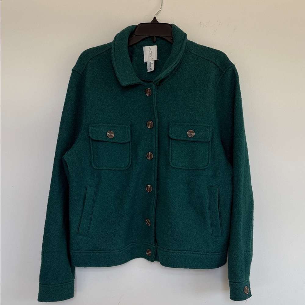 Joie Teal Utility Jacket